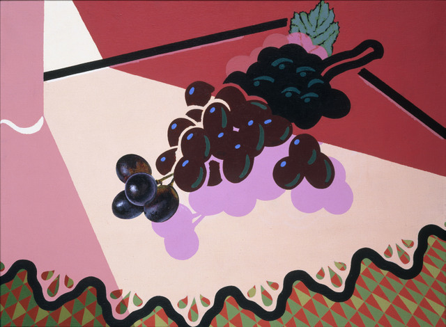 Patrick Caulfield, Selected Grapes 1981, British Council Collection. Image courtesy Tate.