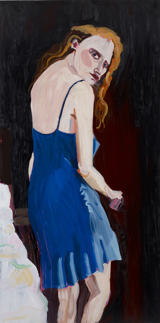 Chantal Joffe Jessica, 2012. Courtesy the Artist and Victoria Miro, London © Chantal Joffe. Photography © Stephen White