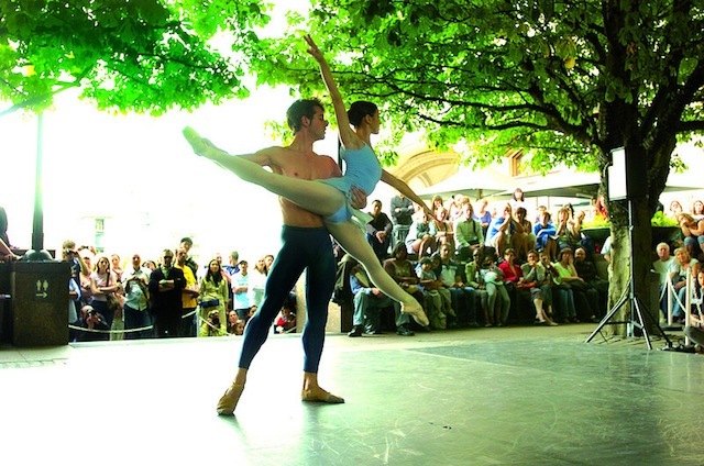 English National Ballet at Dancing City (photo Doug Southall)
