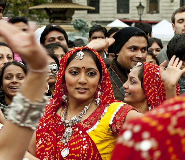 Diwali dancers by KBTimages