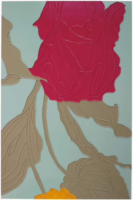 Gary Hume, Tulips 2009, Private collection, courtesy Matthew Marks Gallery.