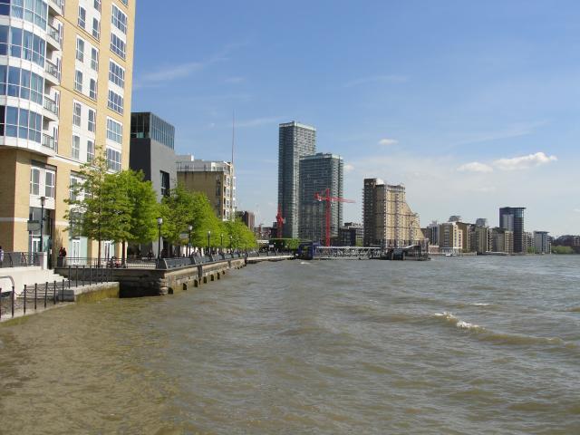 Book 2 Ch. 12: "Rogue Riderhood dwelt deep and dark in Limehouse Hole, among the riggers, and the mast, oar, and block makers, and the boat builders, and the sail-lofts, as in a kind of ship's hold stored full of waterside characters". This is a rough approximation of where Limehouse Hole was.