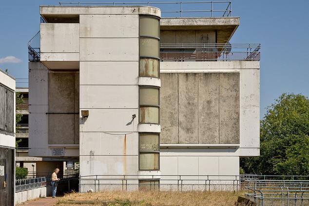 Book 1 Ch. 5: The Boffins live "over Maiden Lane way - out Holloway direction". Photo of the modern Maiden Lane Estate by Gary Kinsman.