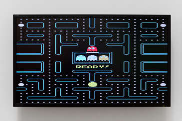 Sturtevant
Pacman 2012
Video
Installation view Moderna Museet, Stockholm
Photograph: Asa Lundén
© 2013 Sturtevant