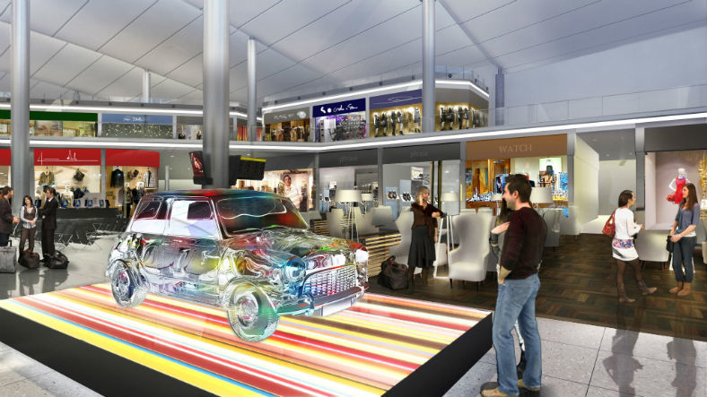 A piece of art? Or one of those new-fangled flying cars?