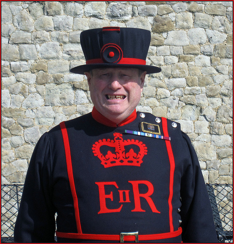 Yeoman warder at the Tower of London, by snaphappysal