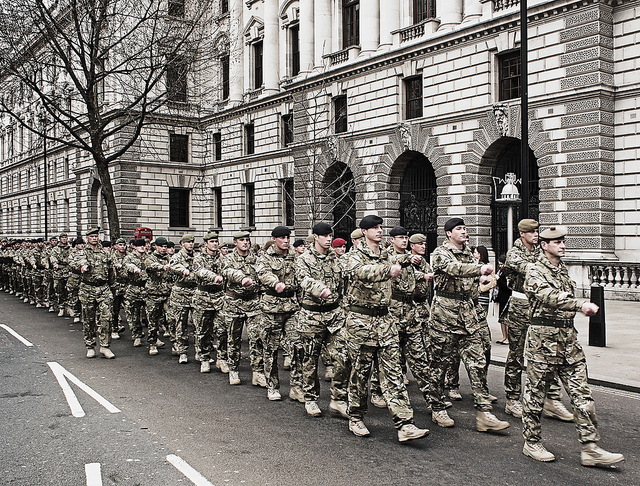 Homecoming parade. By markdbaynham