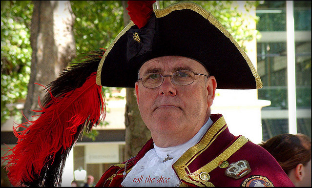 Town crier, by roll the dice