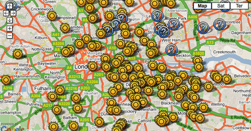 Map Of V2 Rocket Strikes On London Updated Londonist