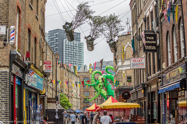 A snap of the weekend's Whitecross Street Festival by Dave Pearce in the Londonist Flickr pool.