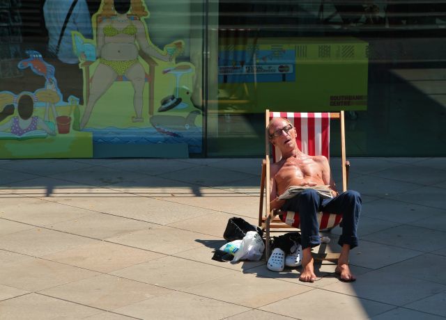 Sunbathing