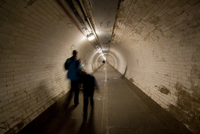 Greenwich foot tunnel by cath dupuy