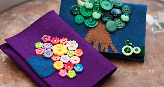 Cute as a button: some completed projects at Homemade London