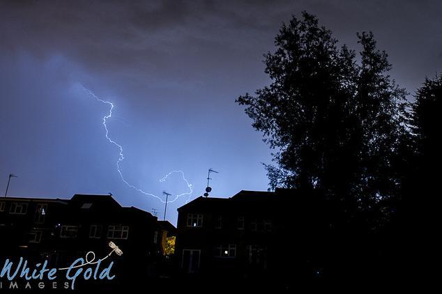 Yvonne White caught more lightning.