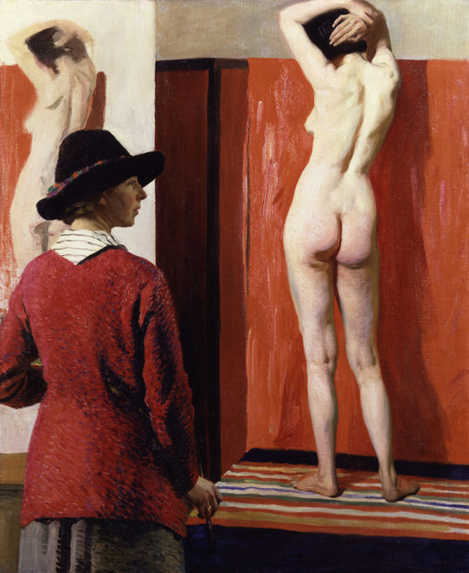 Self Portrait by Dame Laura Knight, 1913
Copyright: National Portrait Gallery, London. Reproduced with permission of The Estate of Dame Laura Knight DBE RA, 2013