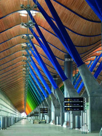 Terminal 4, Madrid Barajas Airport / photo by Manuel Renau