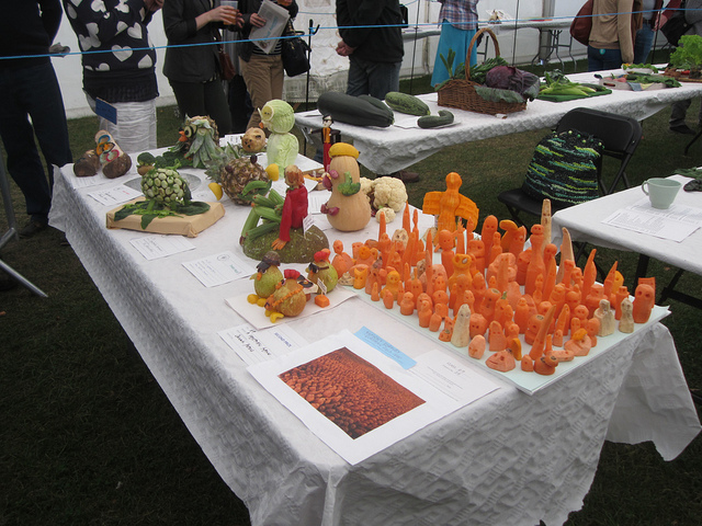 The vegetable character competition