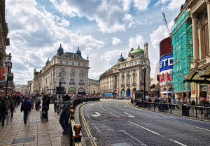 Piccadilly. Photo by Neil Howard, via the Londonist flickrpool