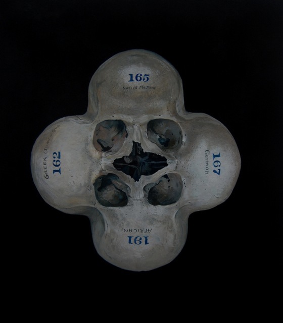 Skulluks II, Geoffrey Harrison. Image courtesy of the artist and Barts Pathology Museum