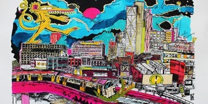 Street Artists Team Up With Shoreditch Sketcher John Dolan