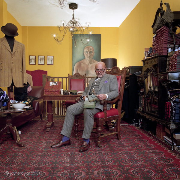 Mark Powell, bespoke tailor: Marshall Street. Mark is a well-known figure in the area &amp; highly-regarded bespoke tailor to many famously-well-dressed customers (though Mark himself is the main celebrity).