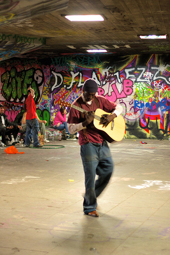 Graffiti &amp; Guitar by Alexander Baxevanis
