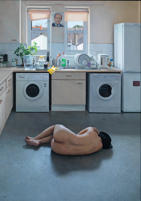 Raoof Haghighi, Surrender. Image courtesy Mall Galleries.