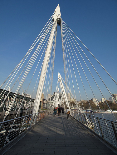 Hungerford Bridge by Philippe
