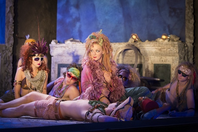 David Sheridan Smith as Titania, plus fairies. By Johan Persson