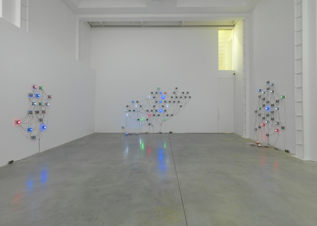 Tatsuo Miyajima, I-Model. Lisson Gallery, London. Installation view