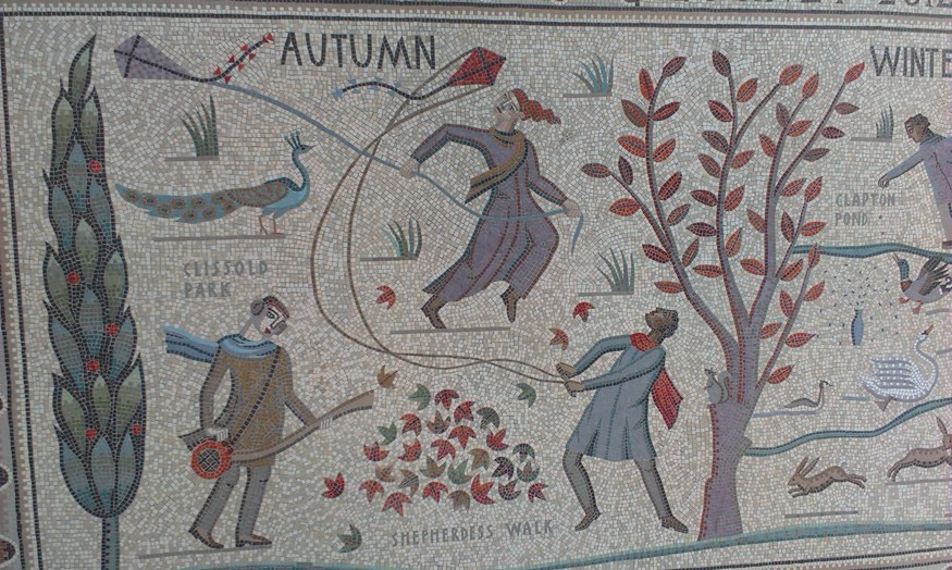 Autumn: Spot the leafblower...