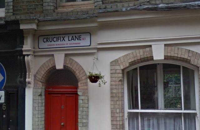 Crucifix Lane near London Bridge