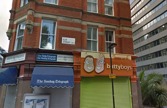 A nightmare on... One of several Elm Streets in London, this one's off Gray's Inn Road
