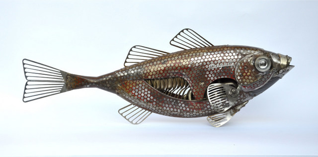 Fish, Edouard Martinet. Image courtesy the artist and Sladmore Contemporary.