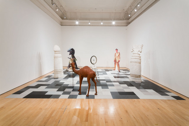 Installation shot. Lutz Bacher: Black Beauty
Institute of Contemporary Arts, London
Photo: Mark Blower