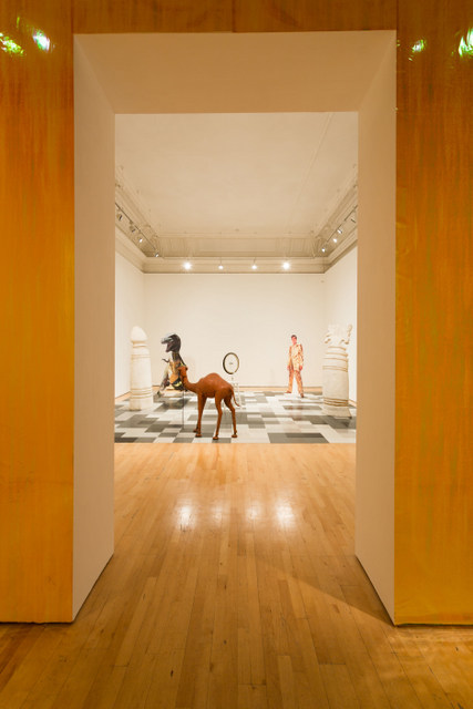 Installation shot. Lutz Bacher: Black Beauty
Institute of Contemporary Arts, London
Photo: Mark Blower