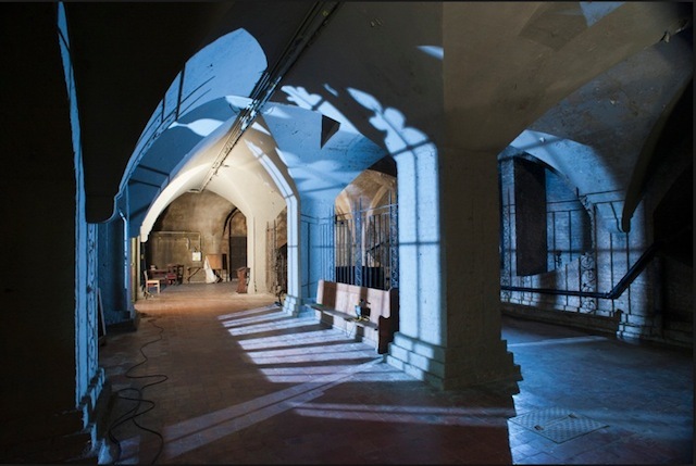 The crypt of St Mary Magdelene