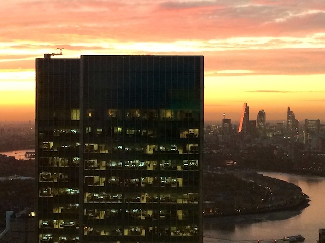 The view from Docklands, looking more like an architect's vision than a photo, by @PaulShearsPhoto