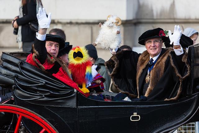 Livery Company members with puppets by Mikepaws
