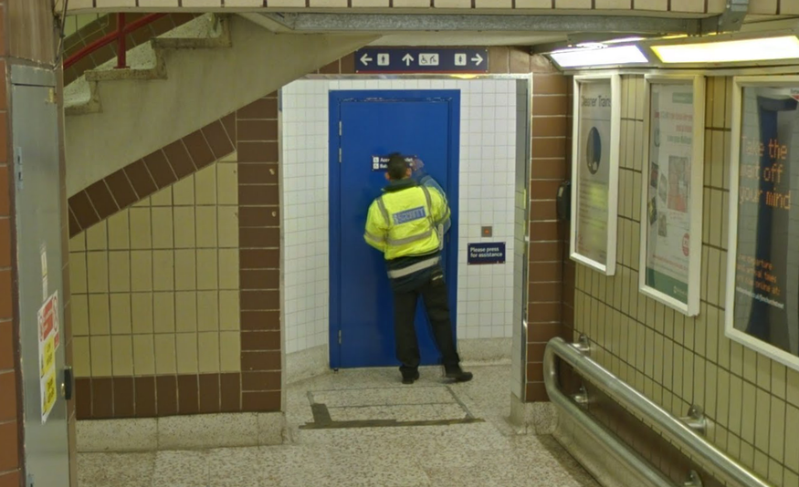...better send security in.