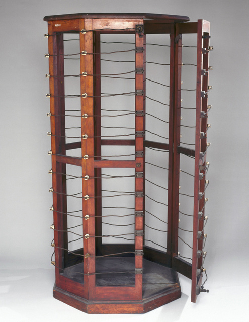 D'Arsonval cage from Riviere's clinic, Paris. Image courtesy Science Museum