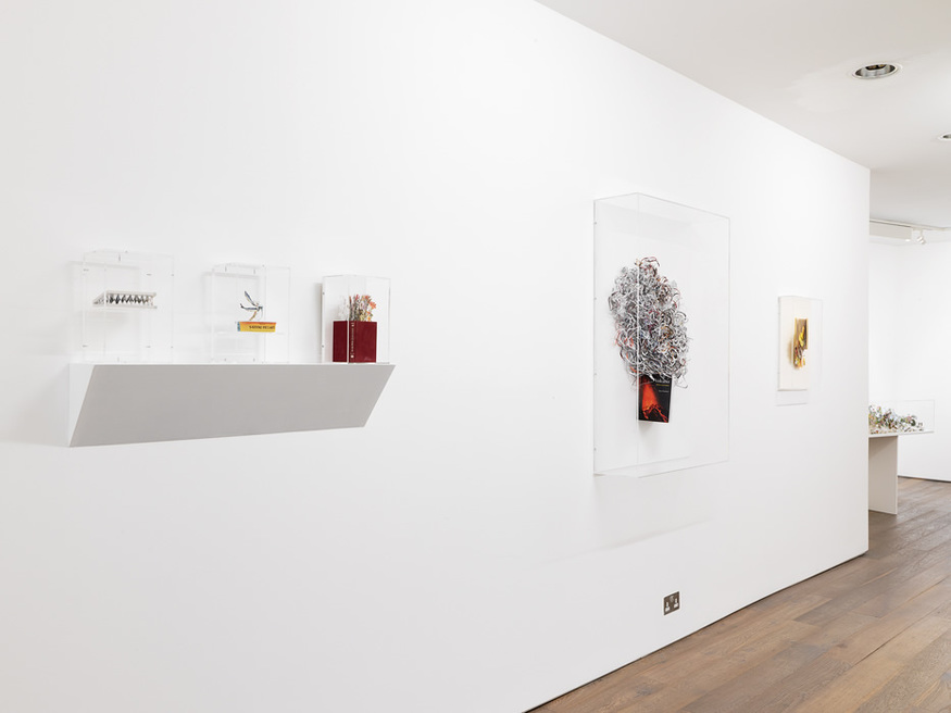 Jack Milroy, Installation image. Image courtesy of Art First