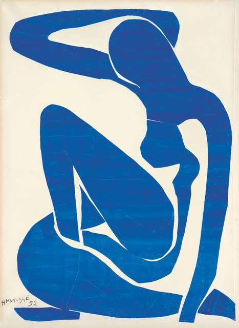 Henri Matisse, Blue Nude (I) 1952
Foundation Beyeler, Riehen/Basel
Photo: Robert Bayer, Basel
© Succession Henri Matisse