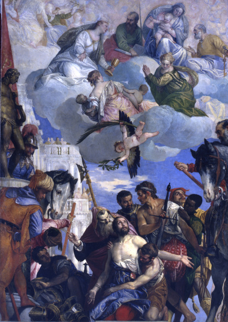 oil on canvas 426 x 305 cm