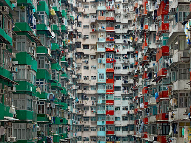 Architecture of Density #119 (Photo: Michael Wolf, courtesy of Flowers Gallery)