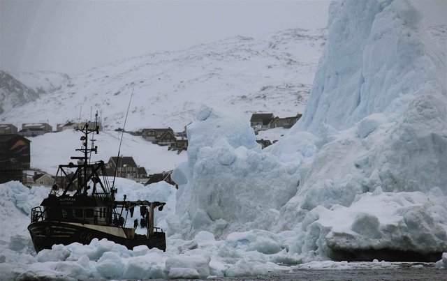 Elizabeth Ogilvie, Ilulissat Northern Greenland. Image courtesy of the artist.