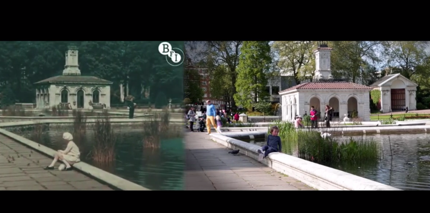 London In 1927, Recreated Shot For Shot
