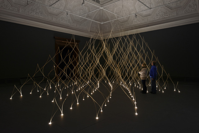 Installation by Kengo Kuma. Photo © Royal Academy of Arts, London, 2014. Photography: James Harris. / © Kengo Kuma.&amp; Associates