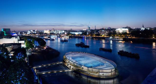 Thames Lido design by Lifschutz Davidson Sandilands