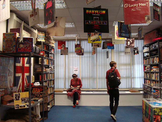 Rock and Roll Public Library by Judy via Flickr 